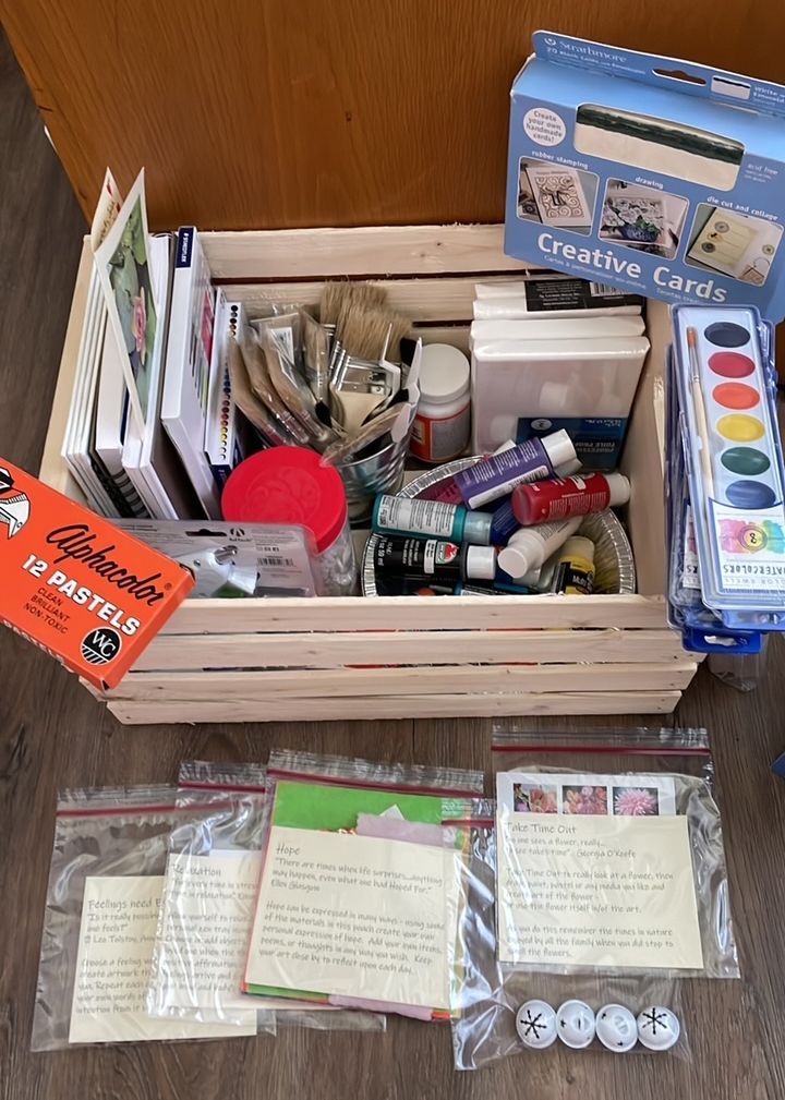 Therapeutic art box.