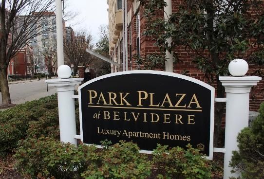 Park Plaza sign