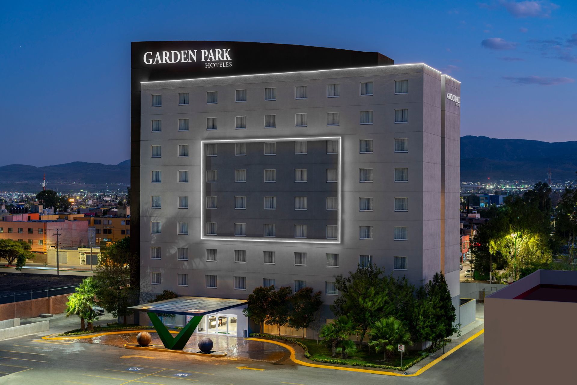 Fachada de Garden Park
