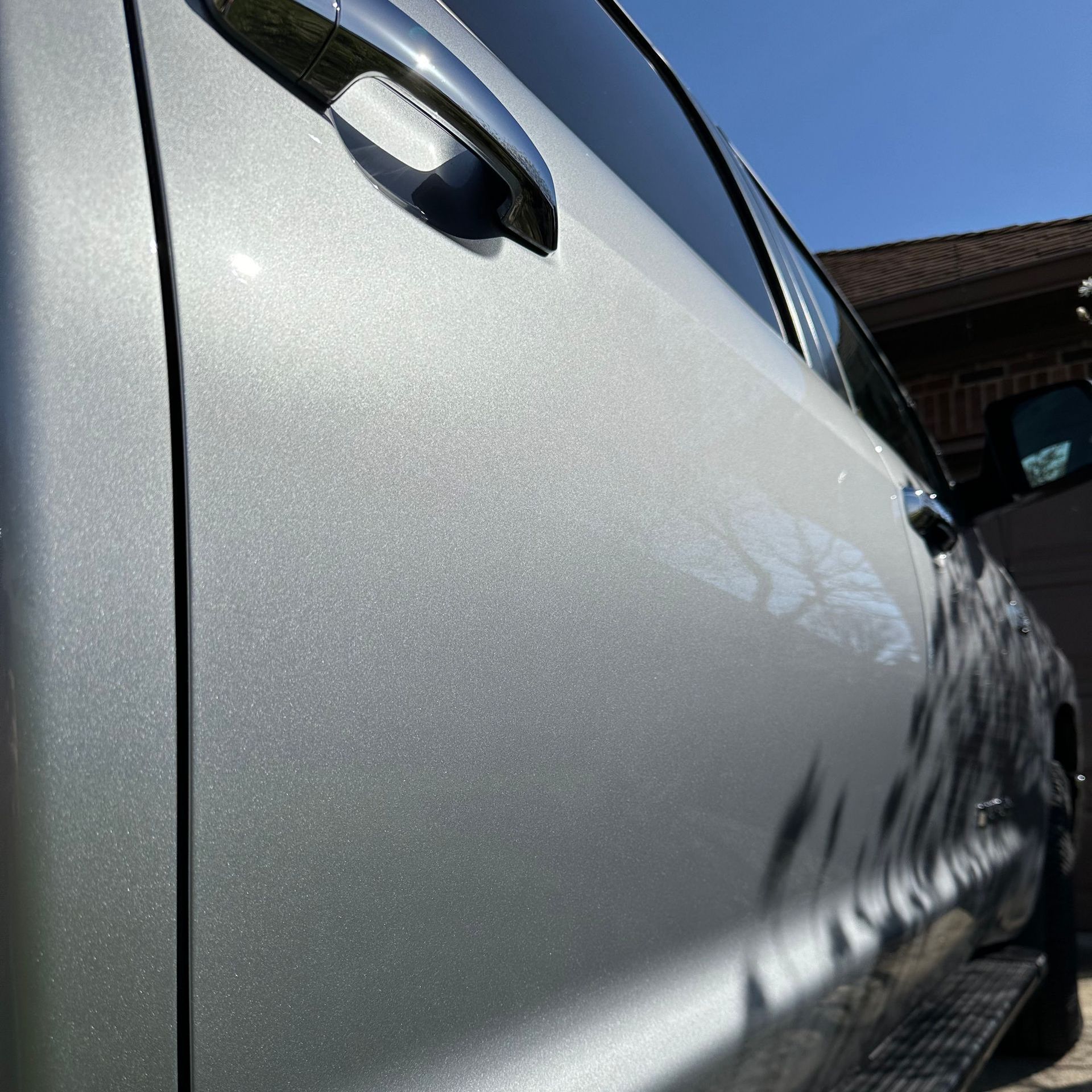 After Door Scratches