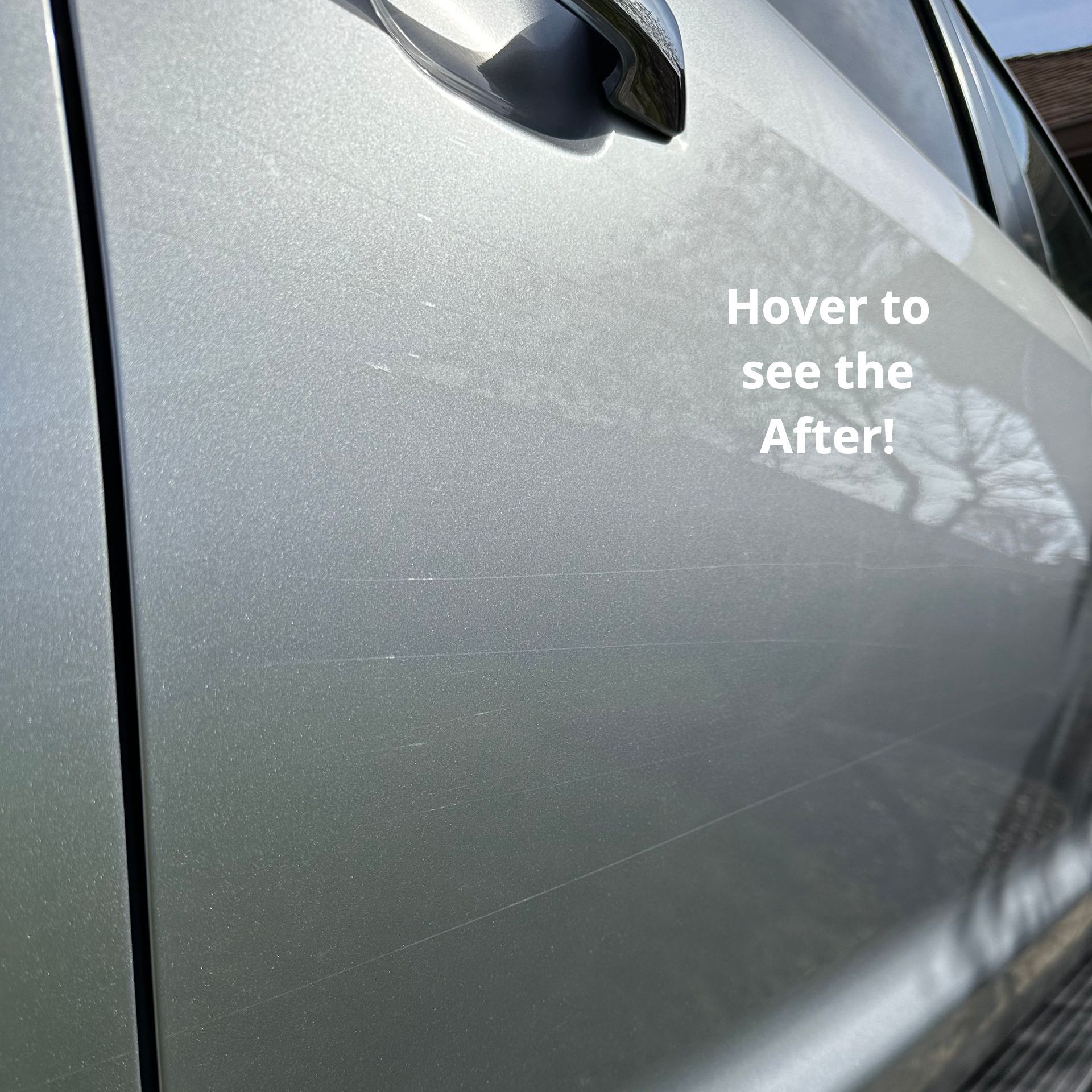 Before Door Scratches