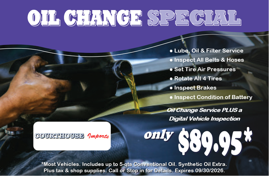 Free Car Care Club Membership | Courthouse Imports