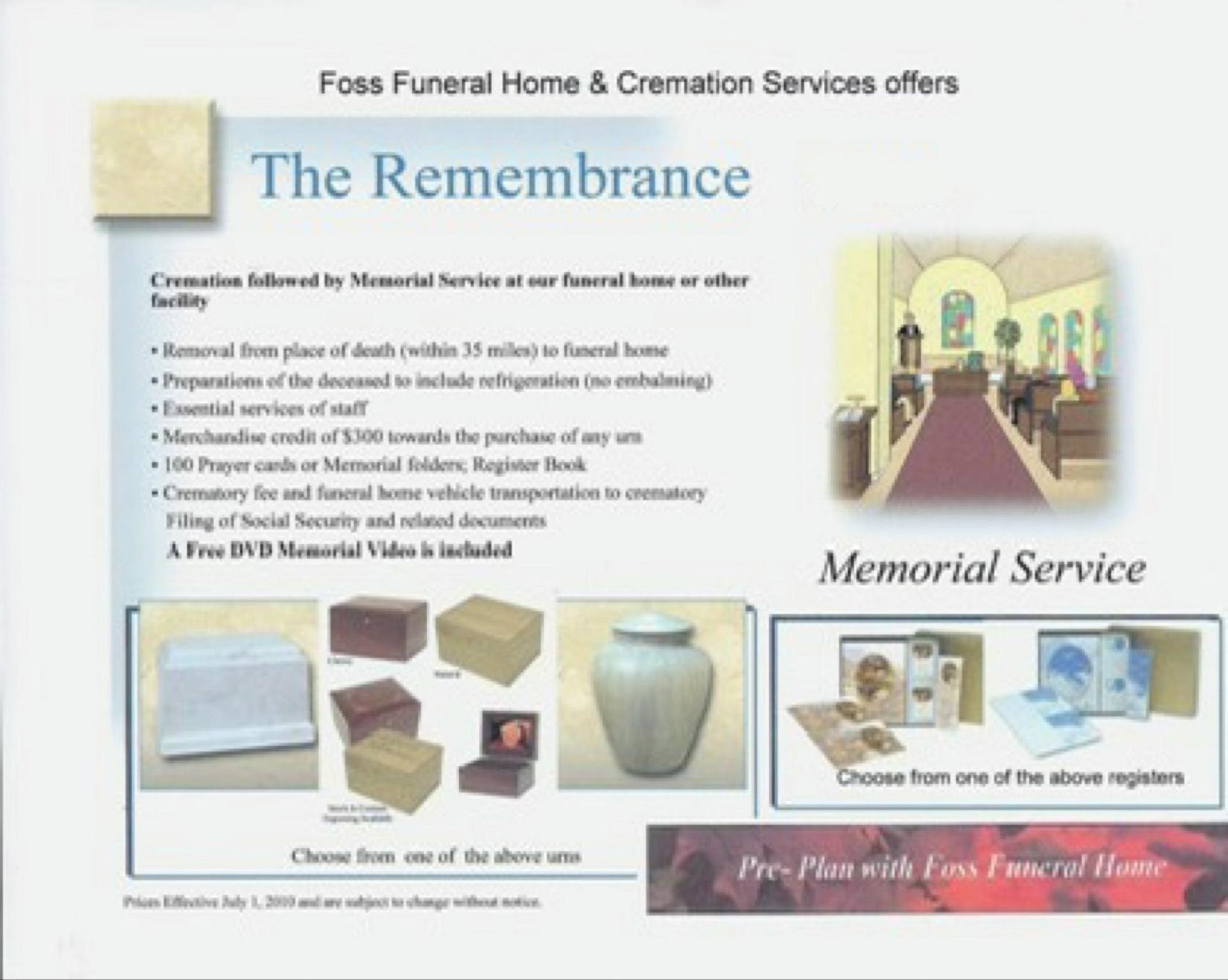 Foss Funeral Home & Cremation Center Valley Mills Obituaries