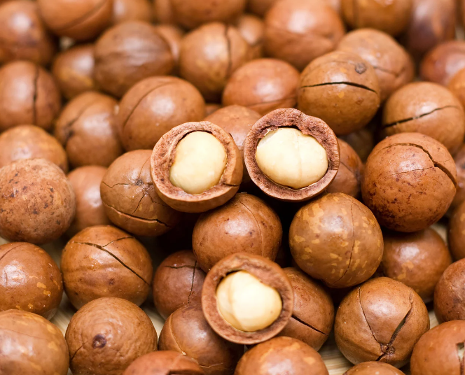 Natuurlijke macadamia-smaak