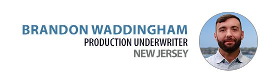 Brandon Waddingham - Production Underwriter