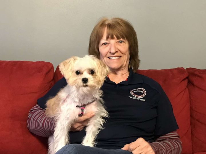 Cute Dog With Owner — Saint Charles, MO — Positive Paws Pet Training Inc.