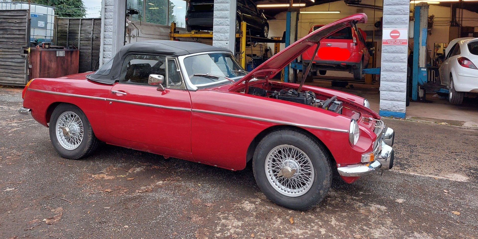 Classic MGB - Tuning by AG Classic Car Tuning