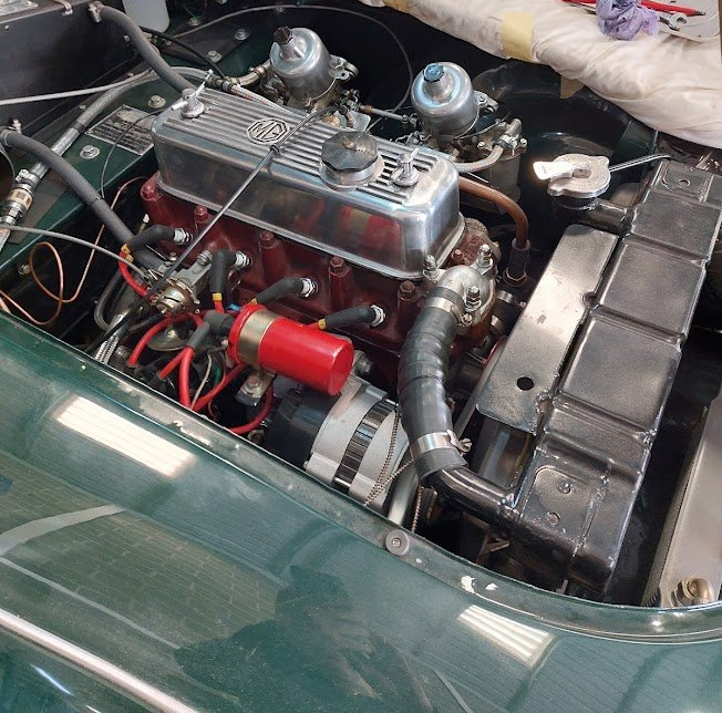 Tuning a classic MGA by AG Classic Car Tuning