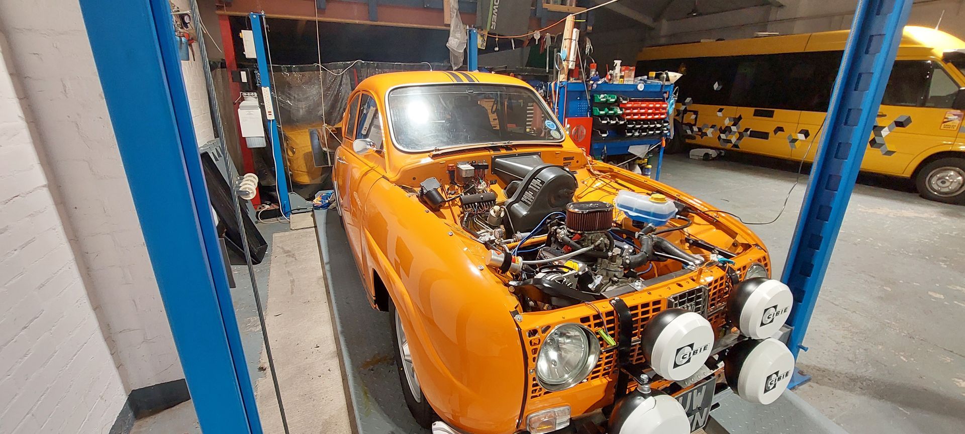 SAAB 96 engine tuning by AG Classic Car Tuning