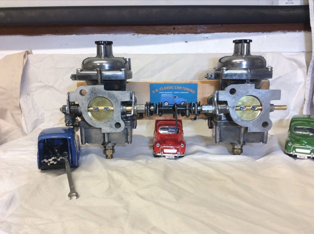 AG Classic Car Tuning - Specialist mobile tuning of Classic Cars Triumph GT6 Stromberg Carb Overhaul