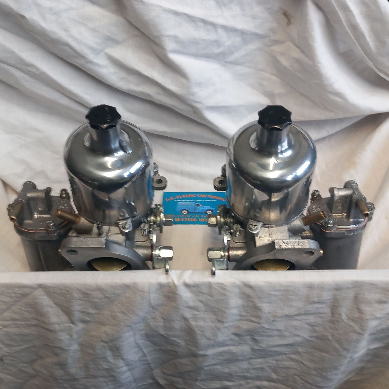 AG Classic Car Tuning - Specialist mobile tuning of Classic Cars Classic Mini Twin HS4  Carb overhauls