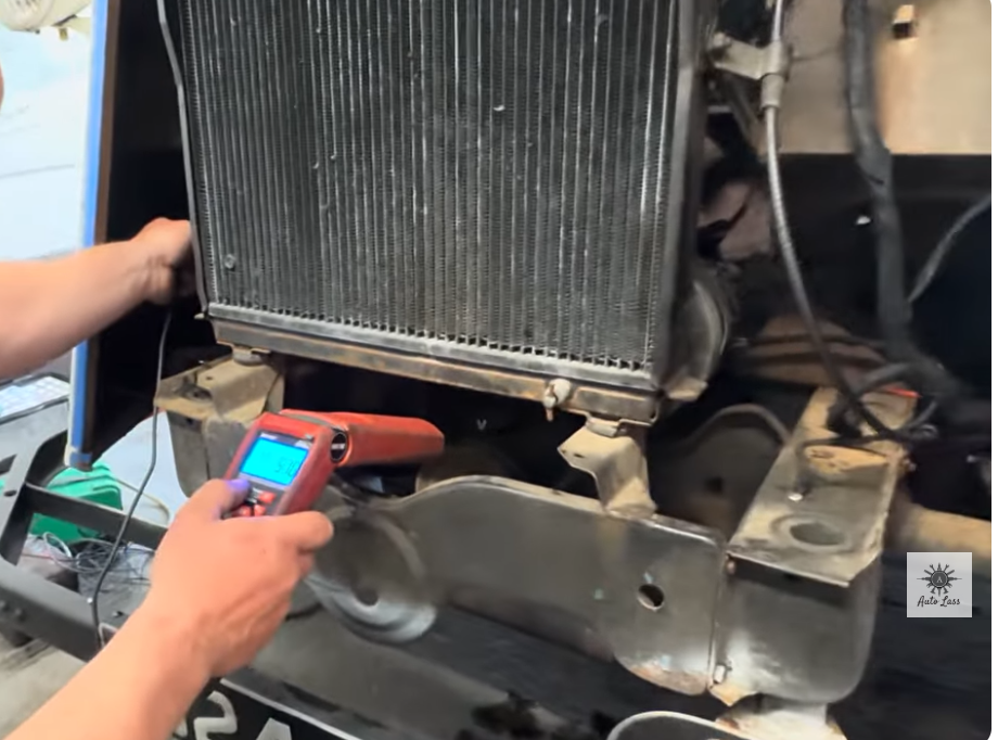 Ignition timing of a Citroen HY Van