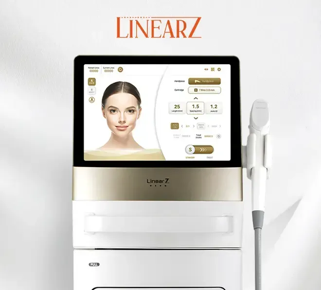 LinearZ HIFU treatment product or medical device at Bellis Clinic Seongsu Seoul