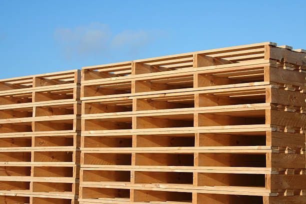 Wood Pallet On Hand Trolly