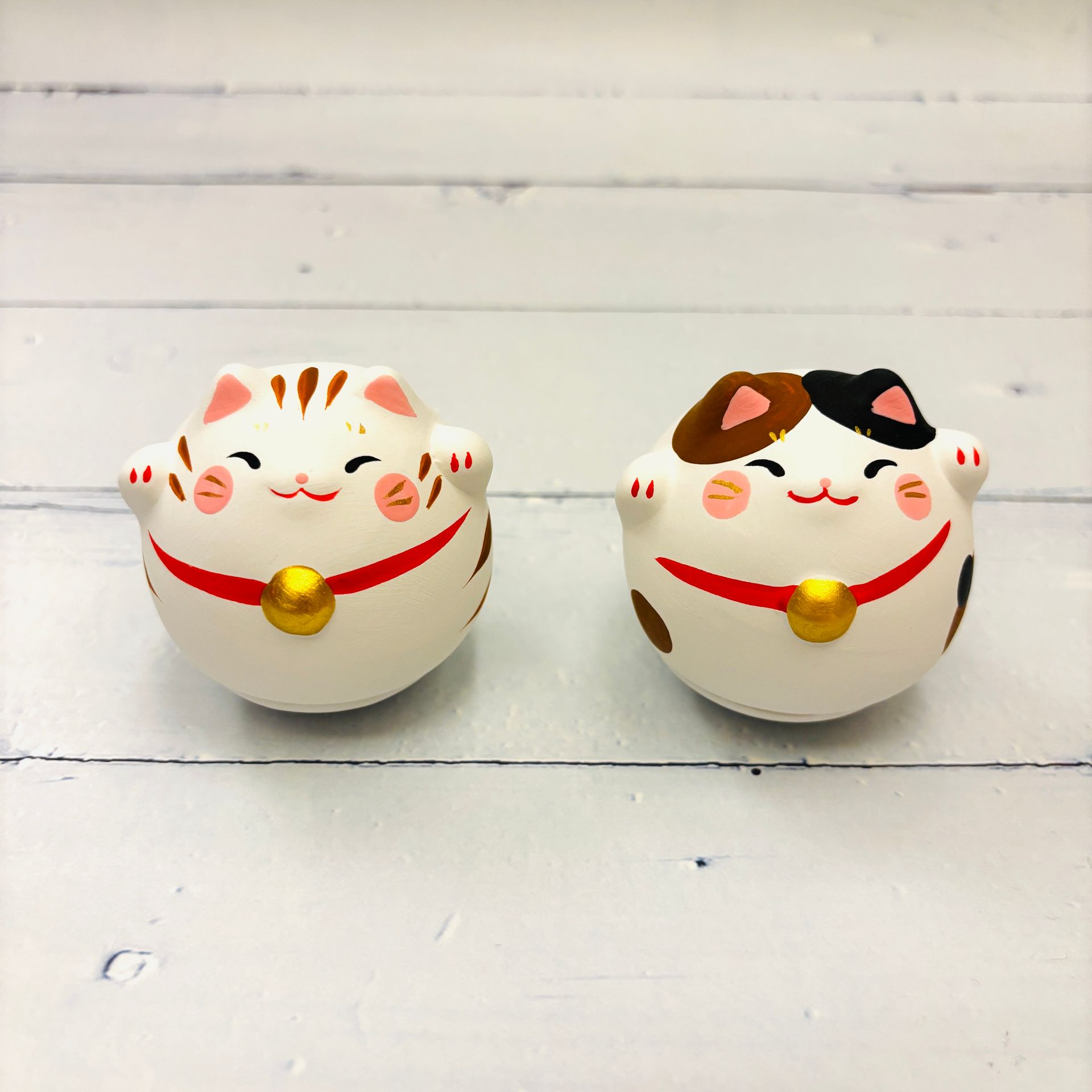 ヨーヨーまんまる 福 - タンブラー - トラ猫 - 日本のマスコット
