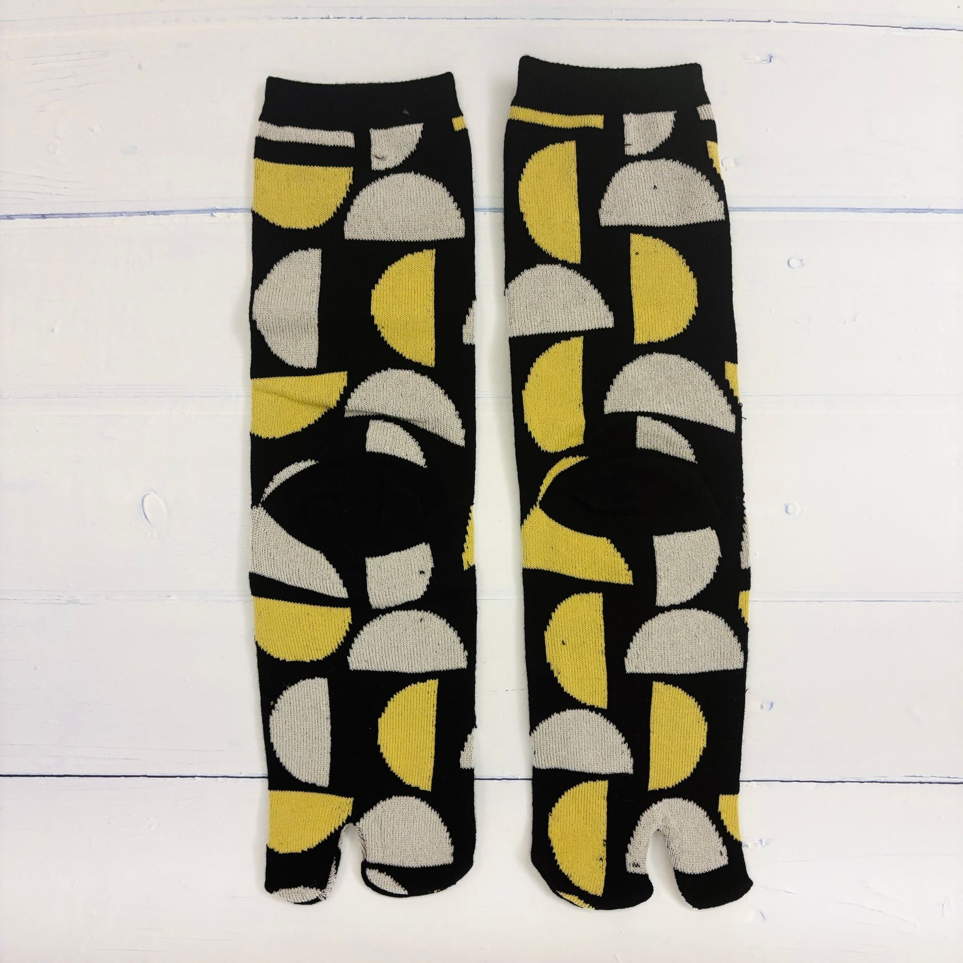 足袋ソックス/二本指ソックス（たくあん）日本文化足袋ソックス（大）