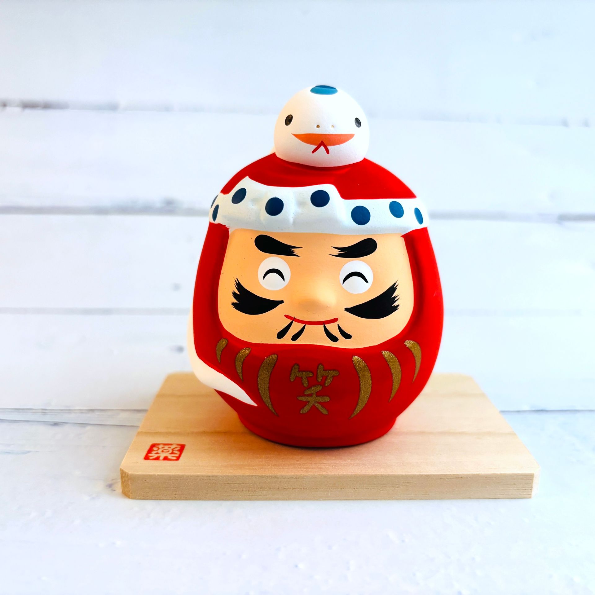 [蛇] 錦彩招福蛇-笑門來福-蛇年吉祥物-重生,開運,招財
