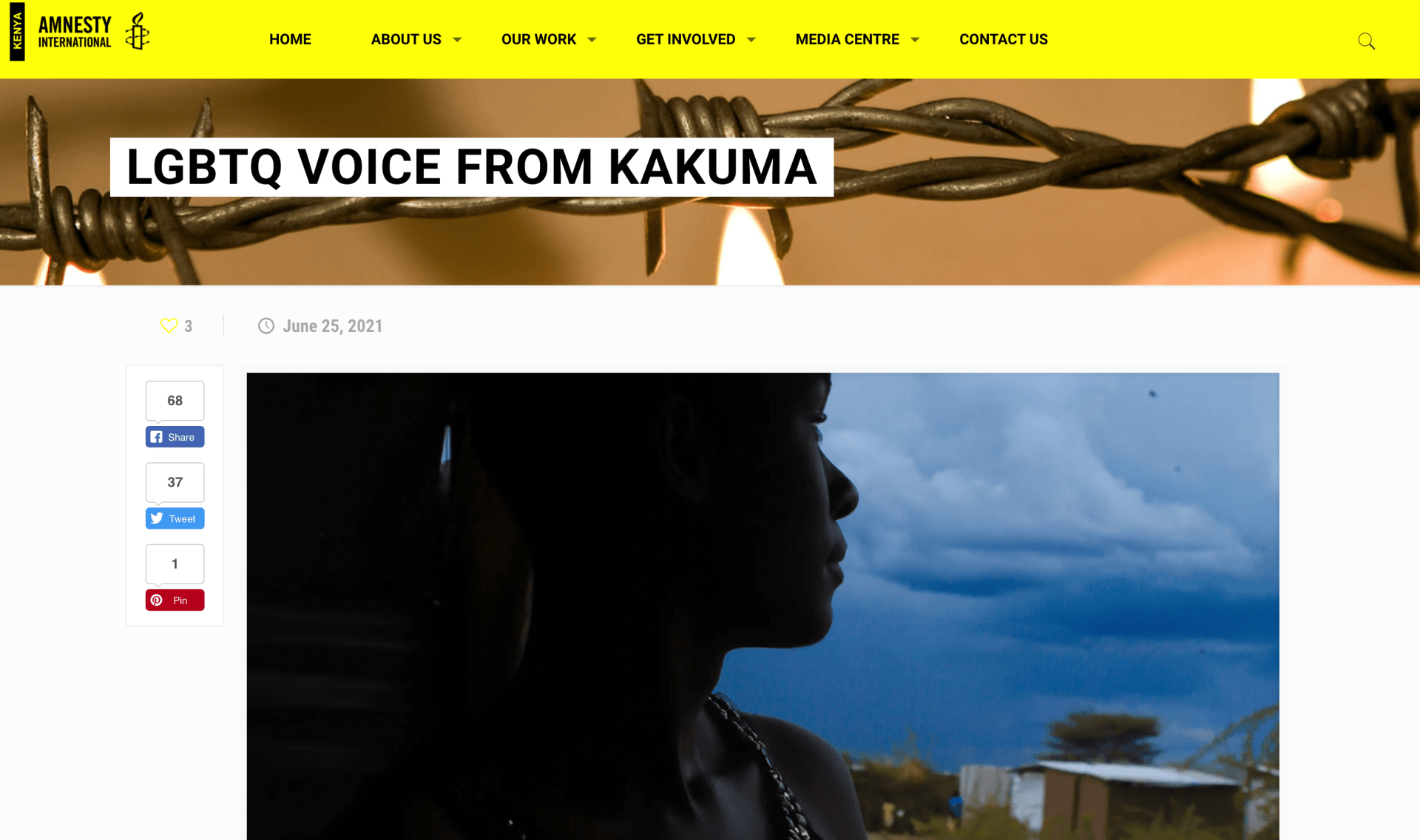 Amnesty International Website