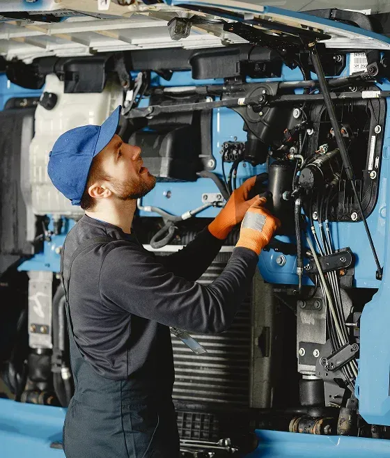 Heavy diesel maintenance