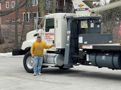 Owner — Hobart, WI — Mathena Roofing & Sheet Metal Owner — Hobart, WI — Mathena Roofing & Sheet Metal