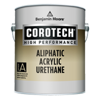 A can of corotech high performance acrylic urethane paint.