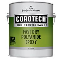 Benjamin moore corotech high performance fast dry polyamide epoxy satin.