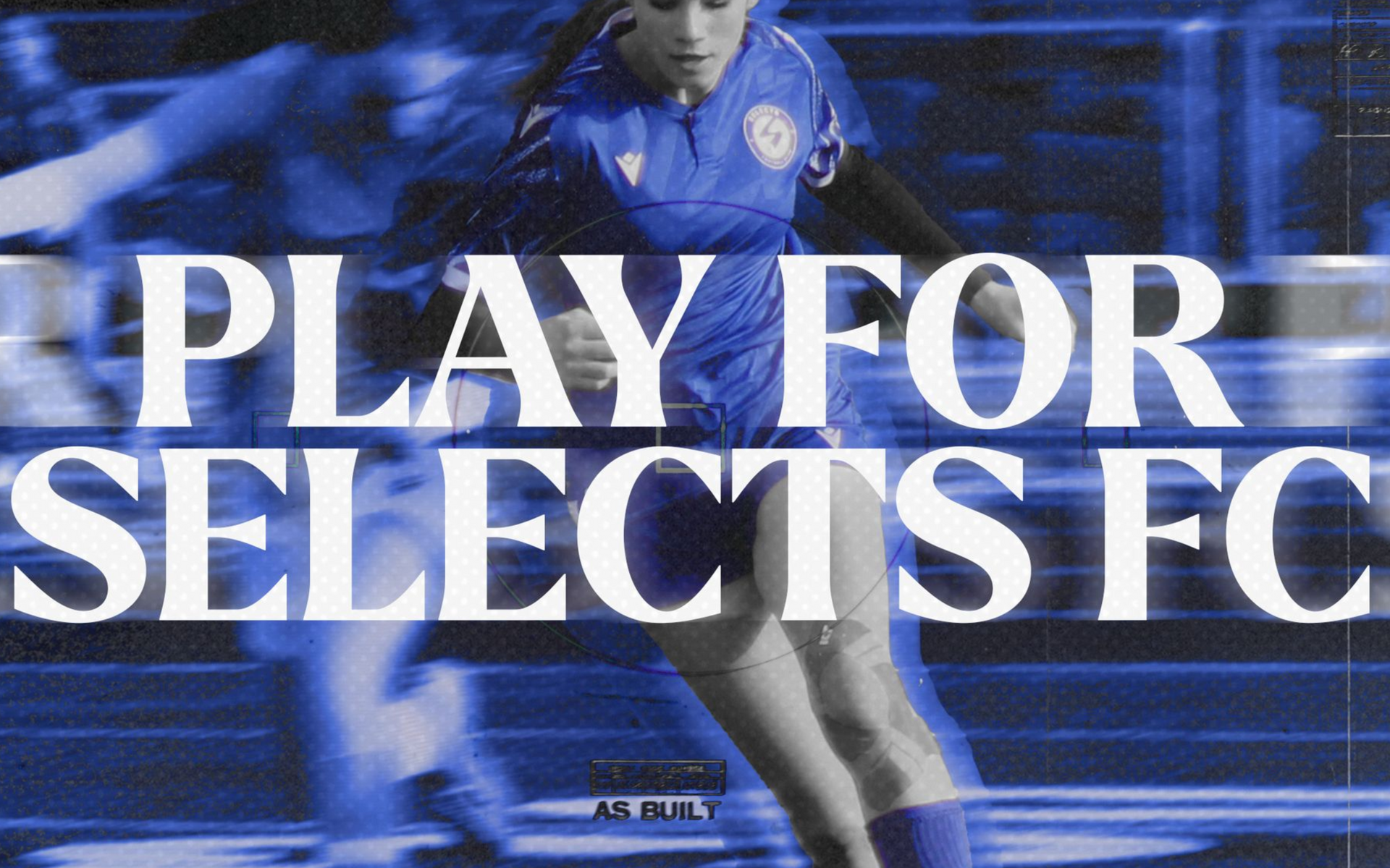 A blue-tinted graphic featuring the text