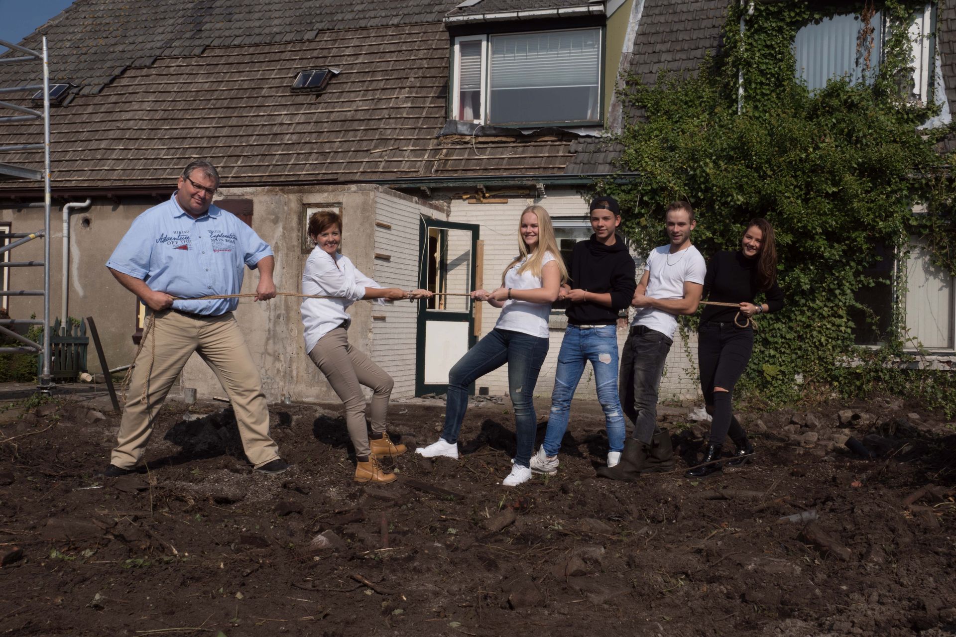 mijn meest bijzondere fotoshoot, fotoshoot op bouwplaats