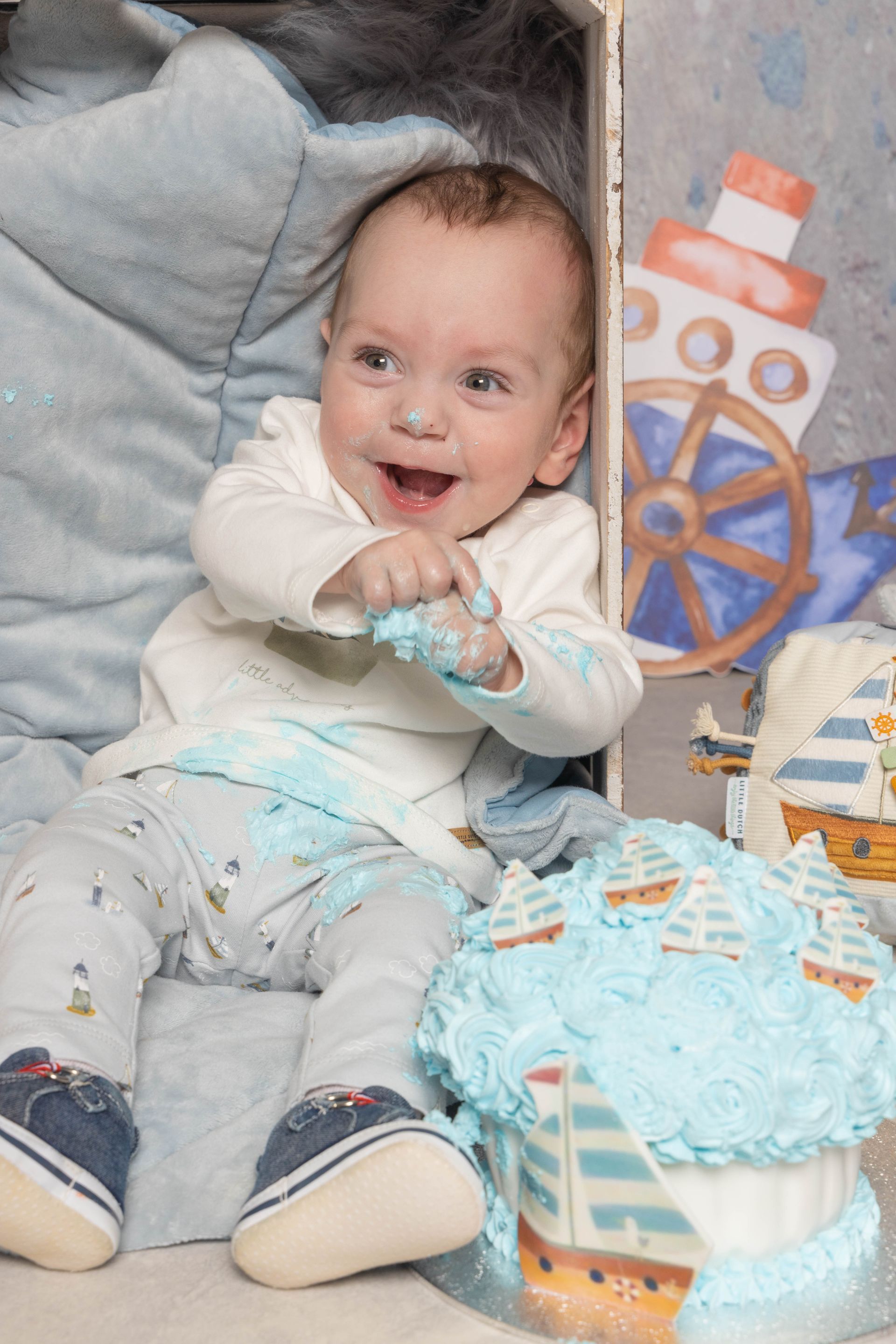 Cakesmash fotoshoot Tiel, Little Dutch Sailor thema