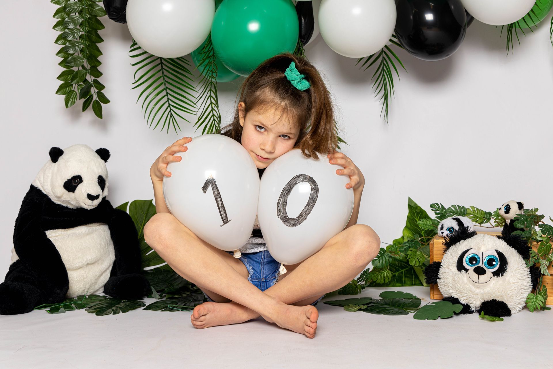 Cakesmash fotoshoot Tiel, panda thema, 10 jaar