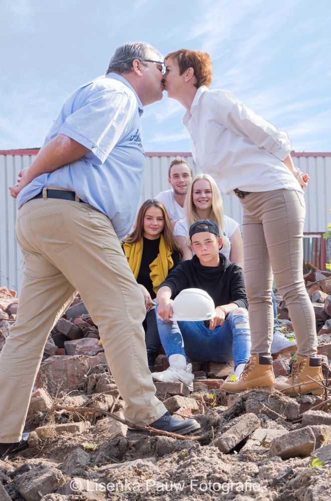 mijn meest bijzondere fotoshoot, fotoshoot op bouwplaats