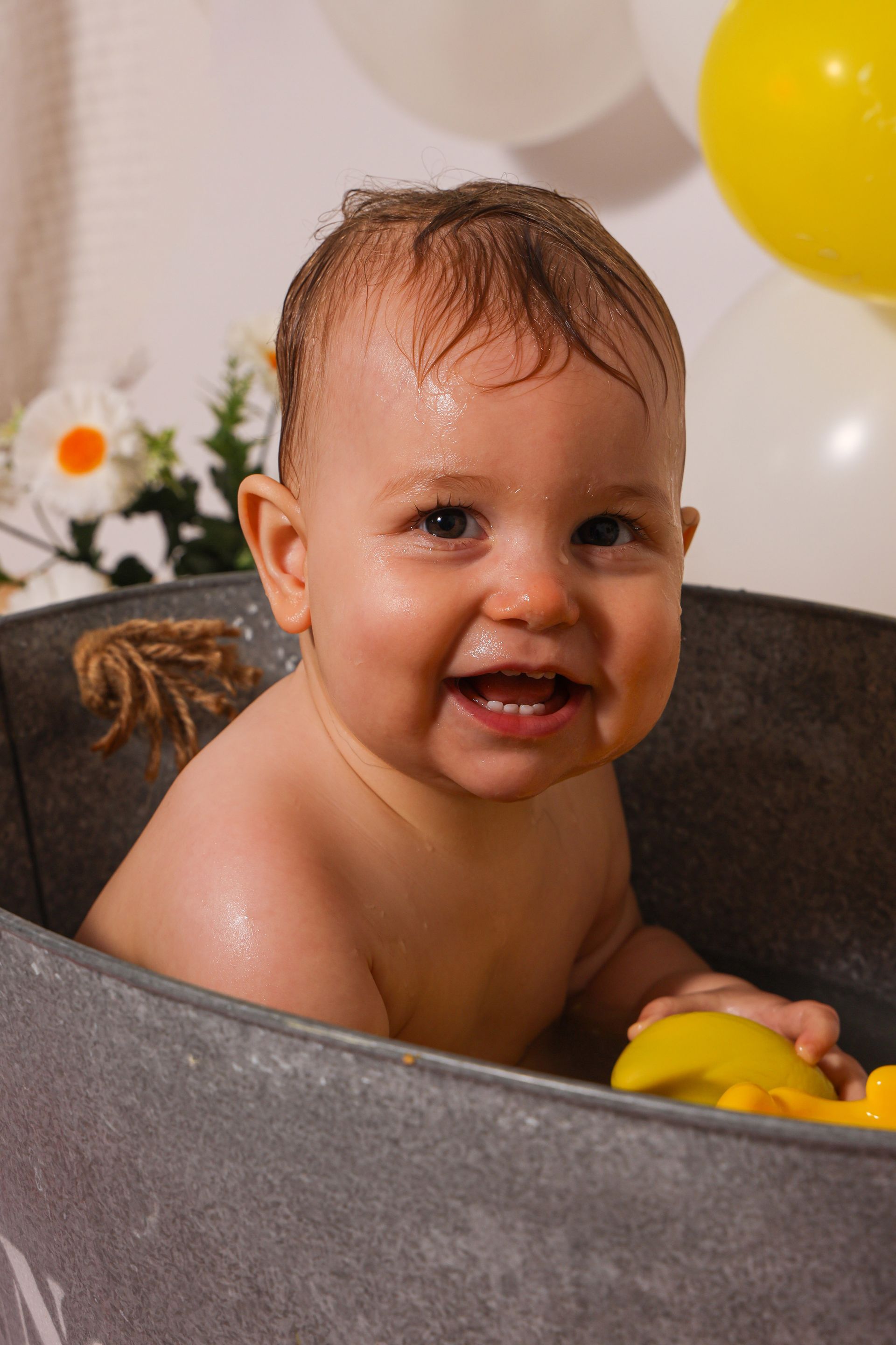 Cakesmash fotoshoot Tiel, bloemen thema