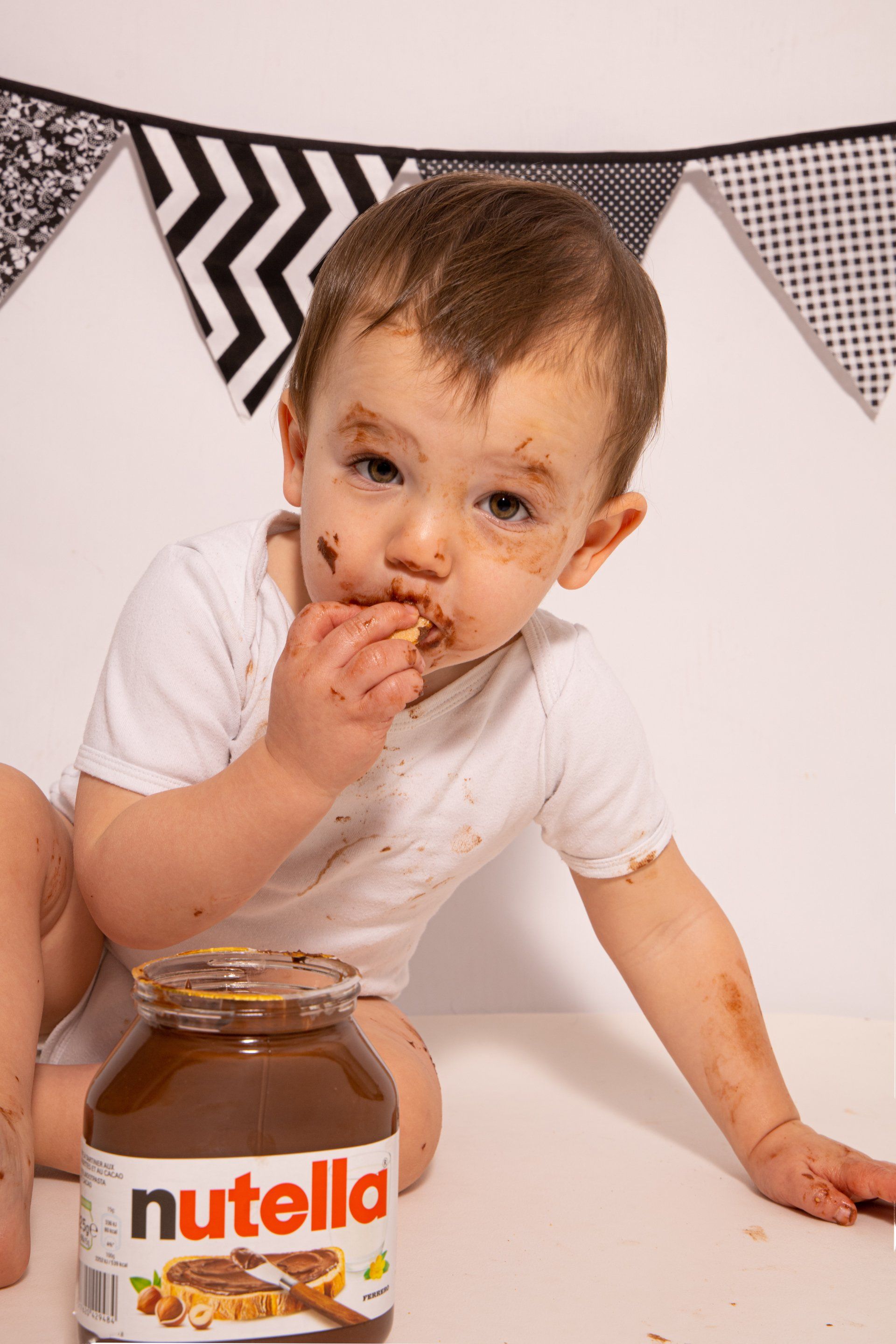 Cakesmash fotoshoot Tiel, Nutella shoot, fotoshoot met Nutella