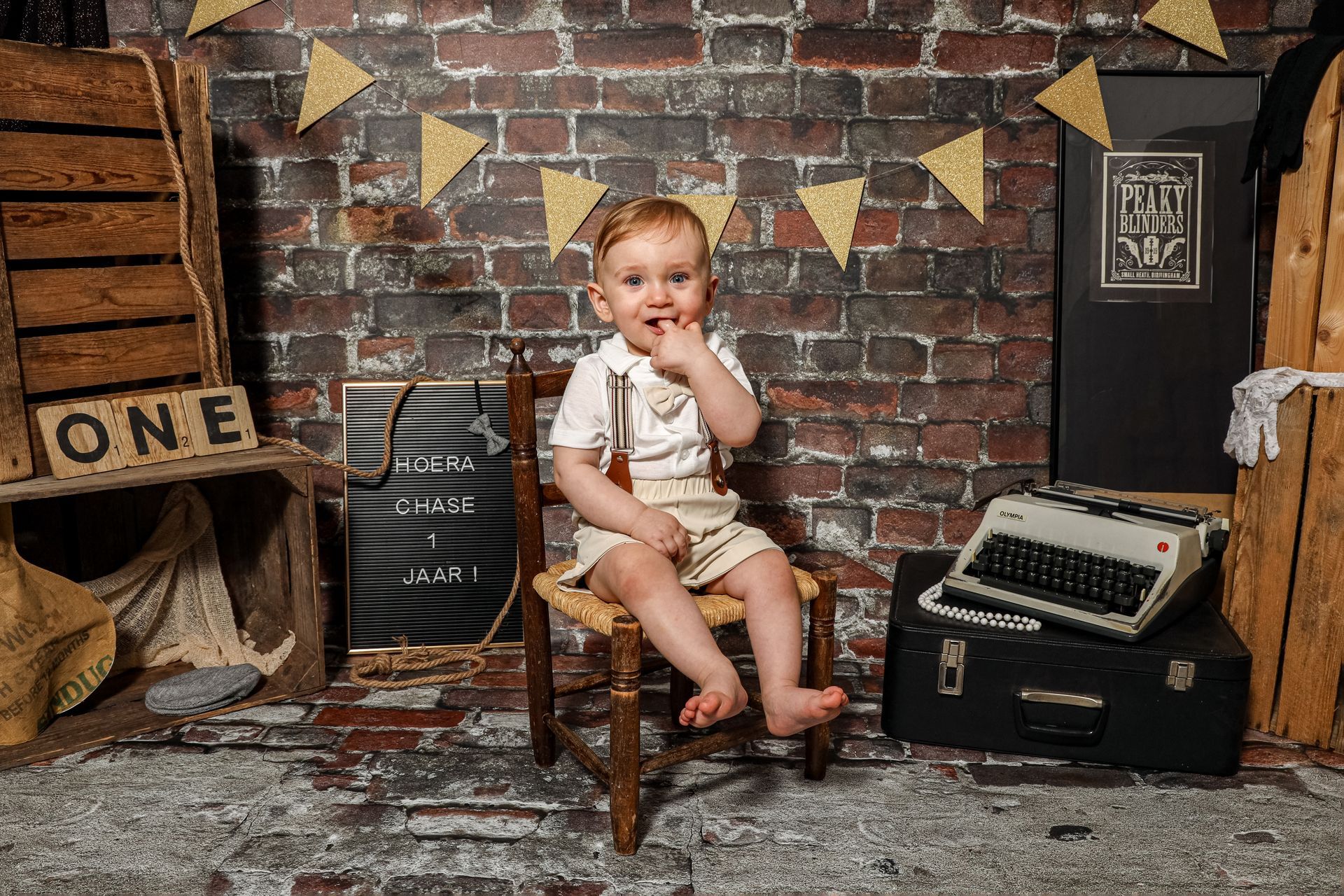 Cakesmash fotoshoot Tiel, Peaky Blinders thema