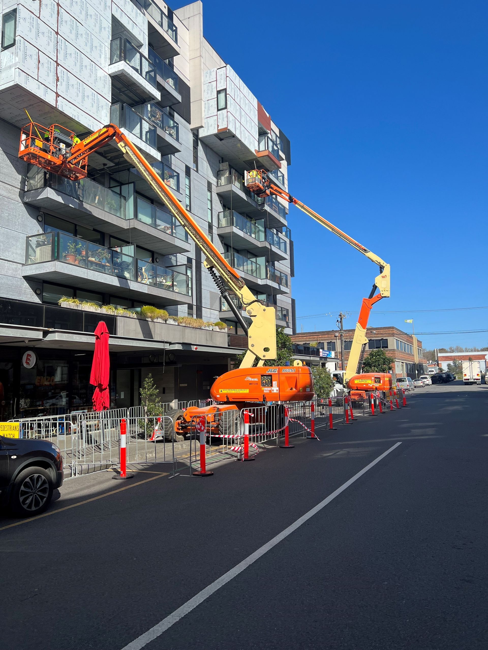 Building Under Renovation — Melbourne, VIC — Aluminium Scaffolding