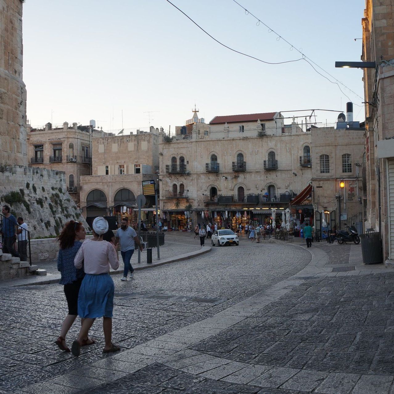 Streets in the Old City of Jerusalem