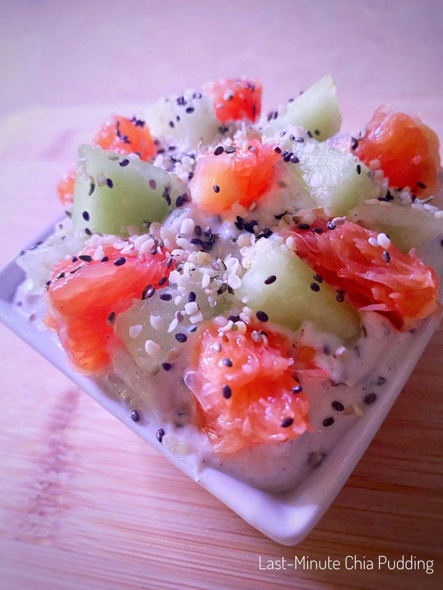 Last-Minute Chia Pudding