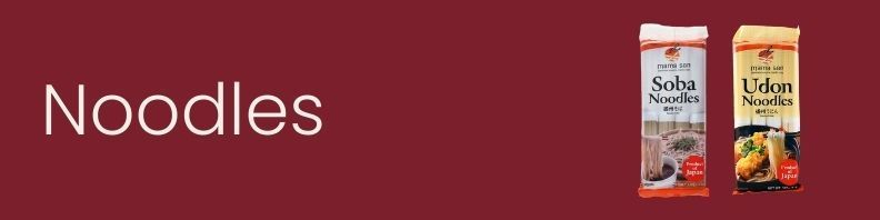A dark red banner featuring the word 