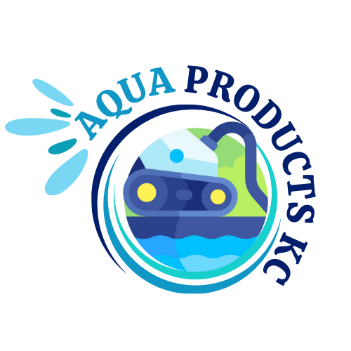 A logo for a company called aqua products pk