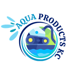 A logo for a company called aqua products pk