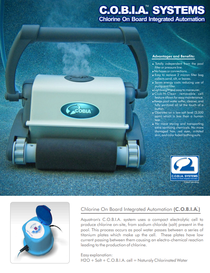 Robotic Pool Cleaner Cobra