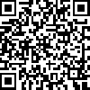 Black-and-white QR code in a square pattern