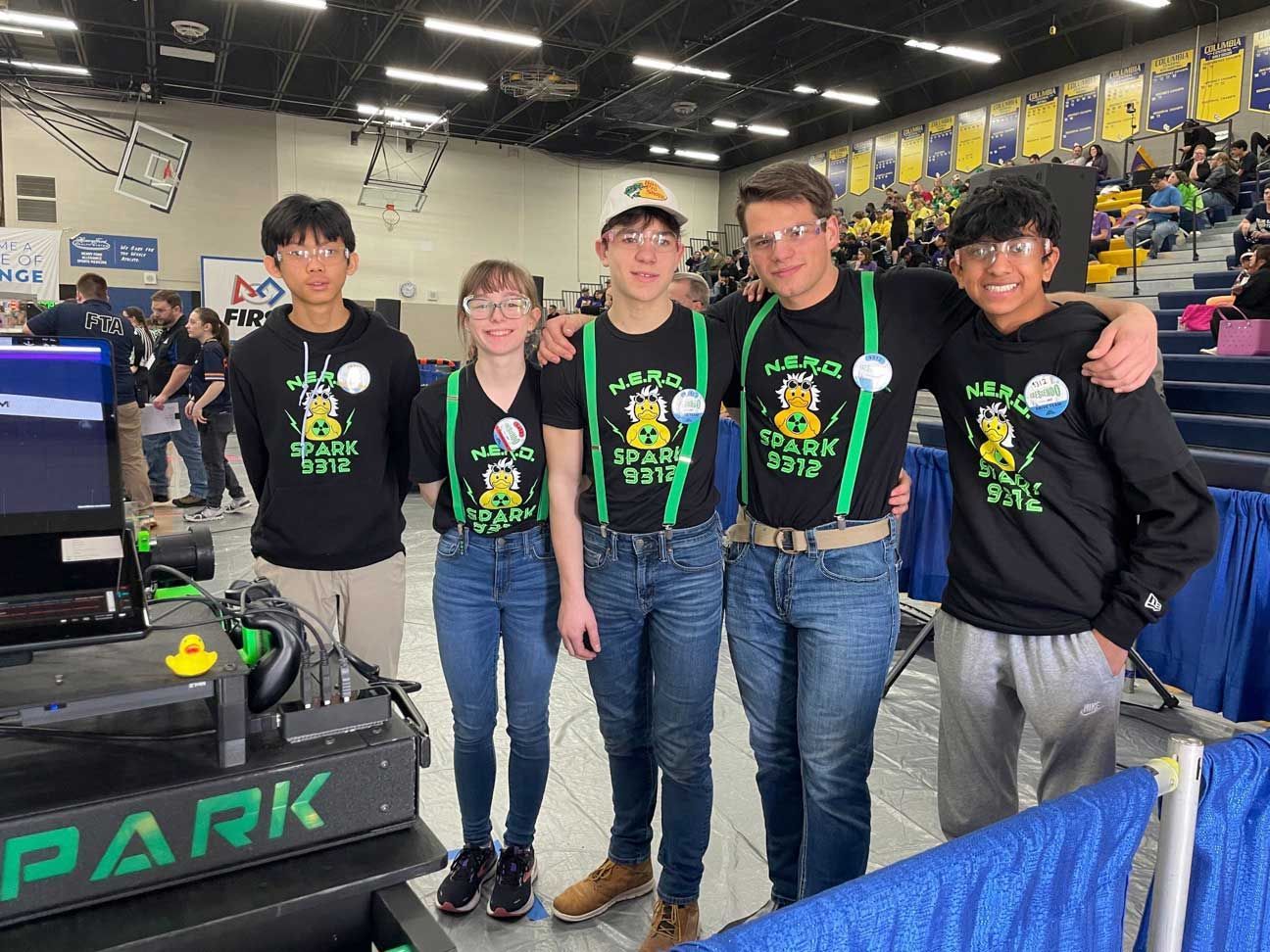NERD high school team kids