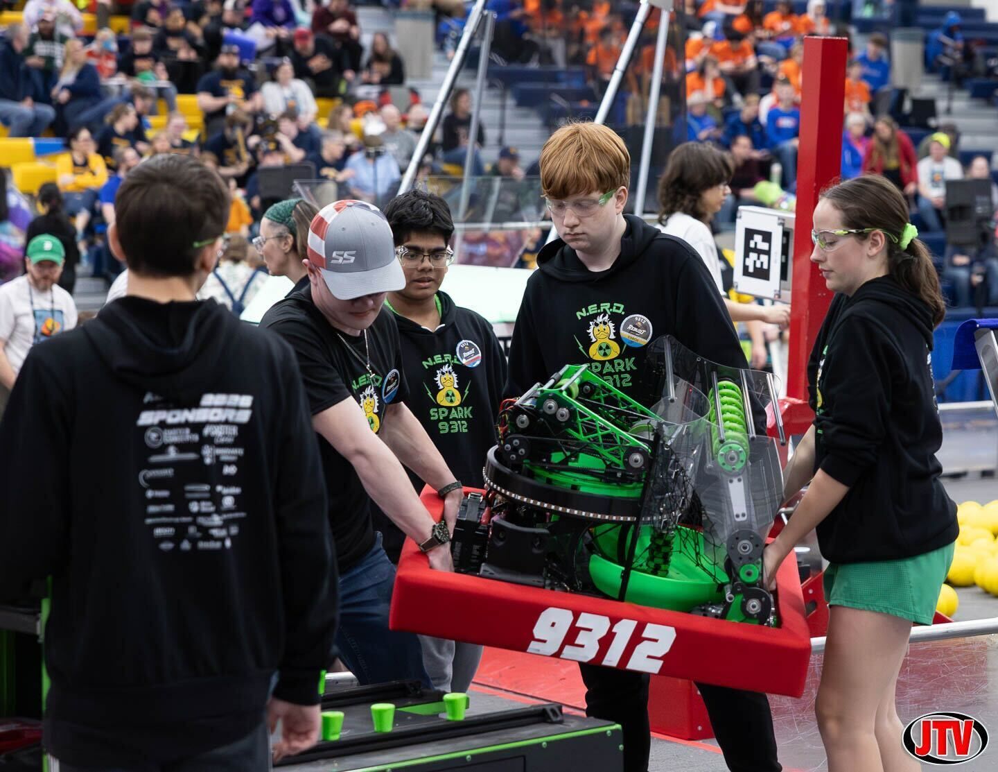 INNOVATE Albion High school team in action