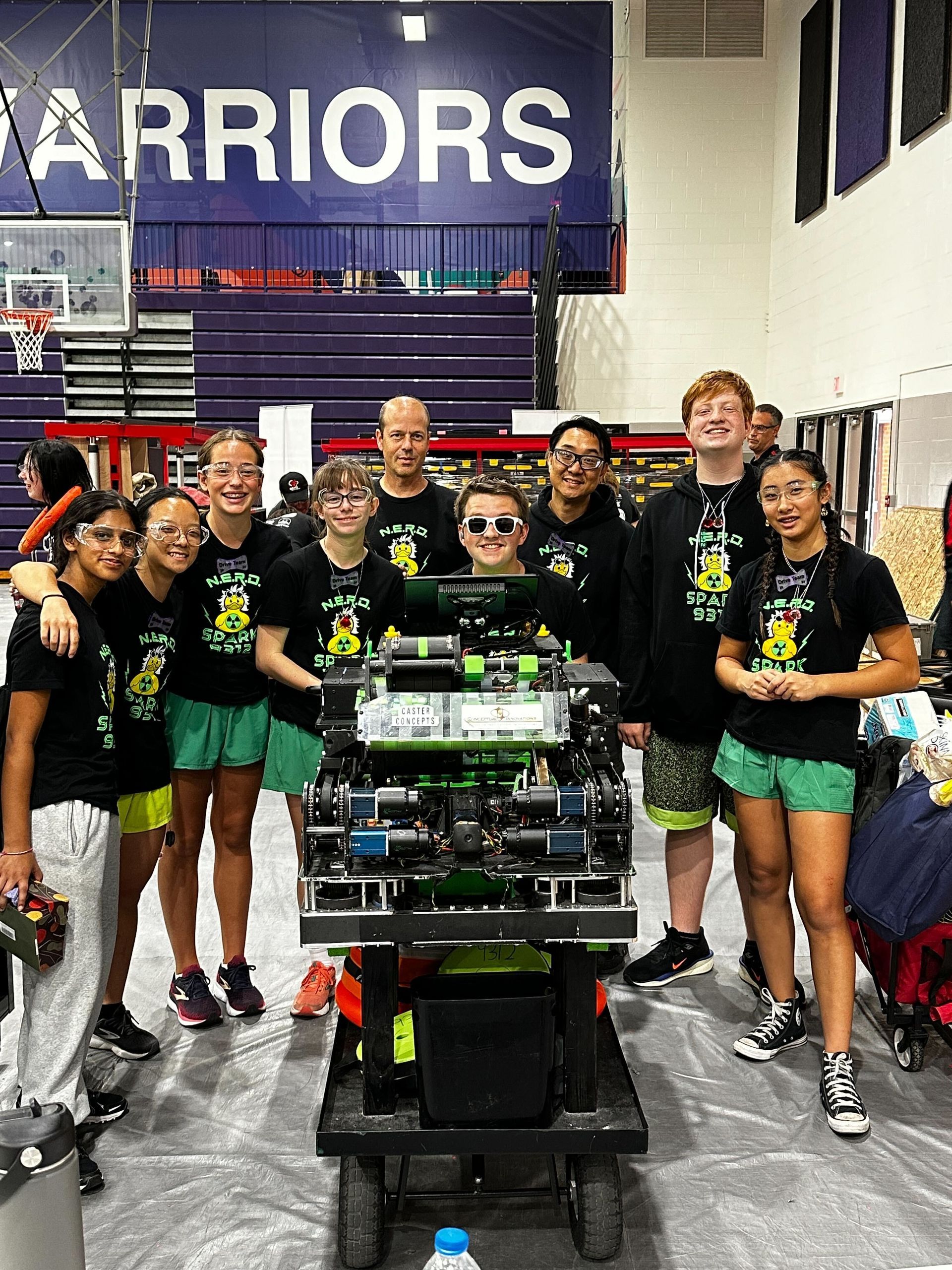 INNOVATE Albion High school team group shot