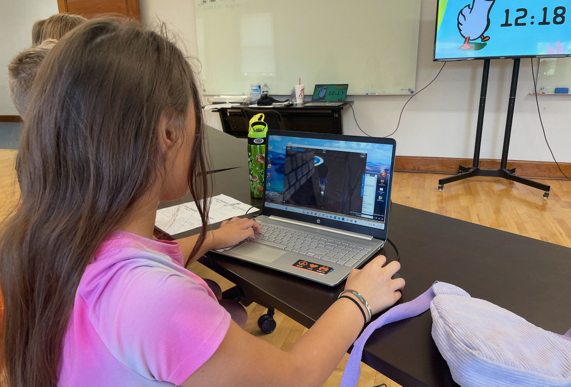 INNOVATE Albion middle school student