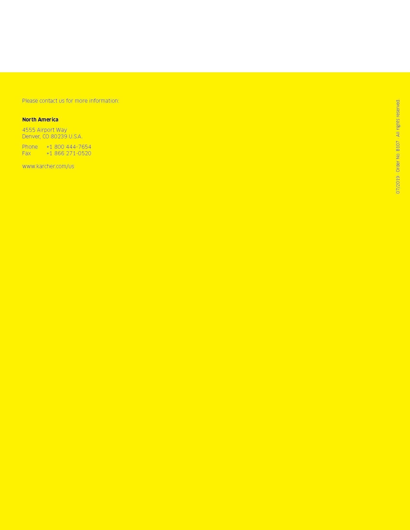 Bright yellow page with small black text in the top left and right margins.