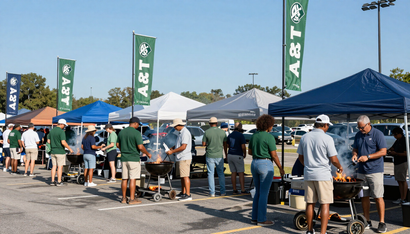 A&T tailgate