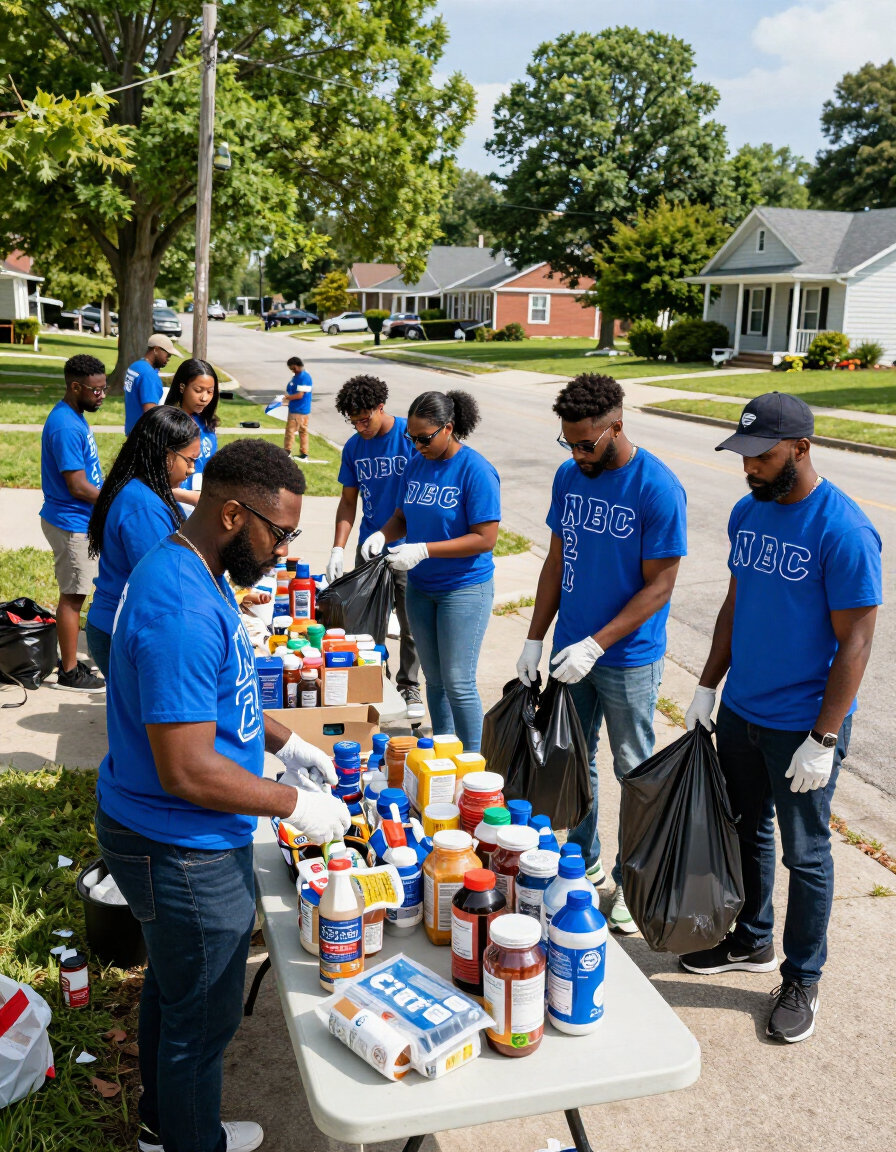 Divine Nine community service event