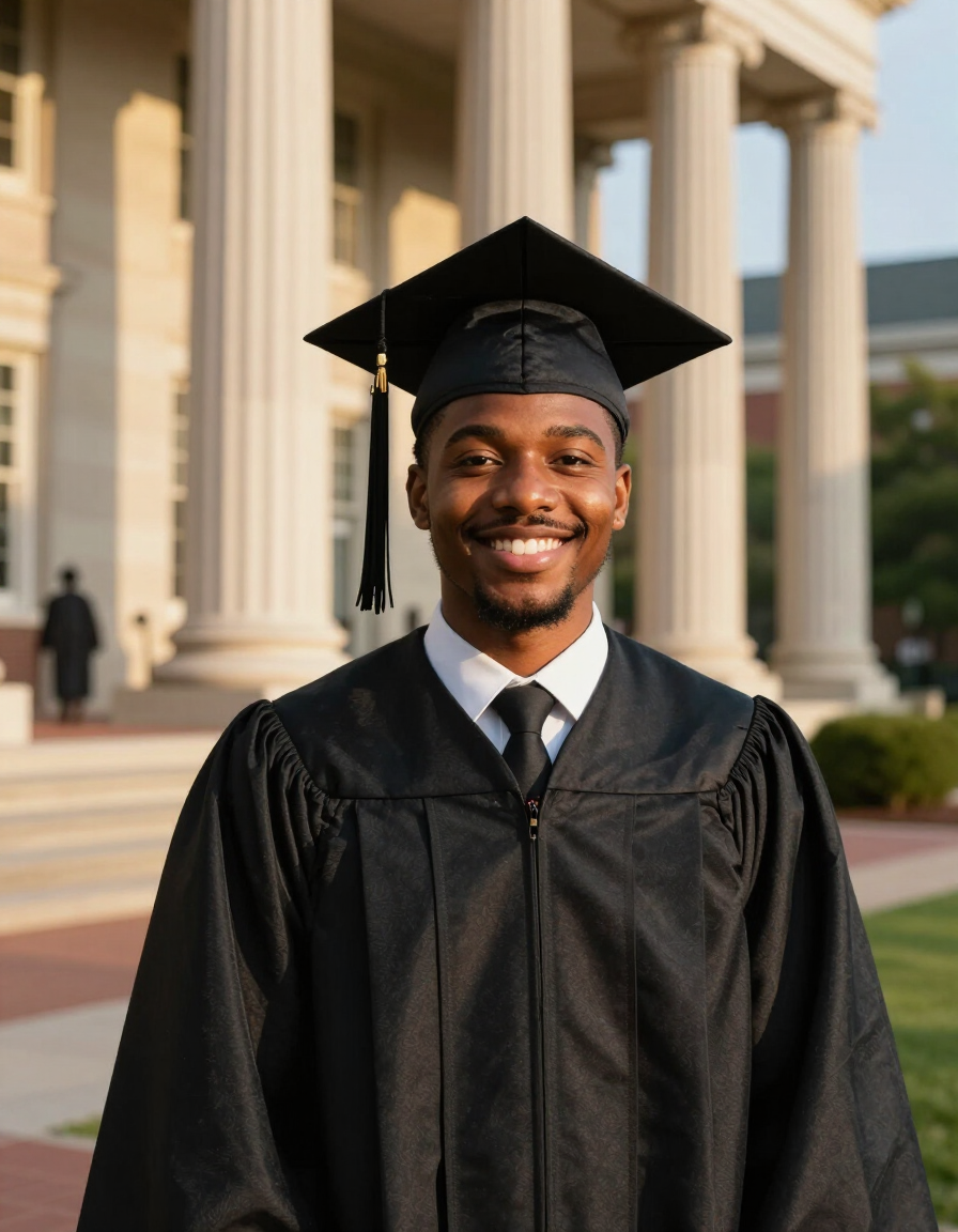HBCU Graduate at Commencement